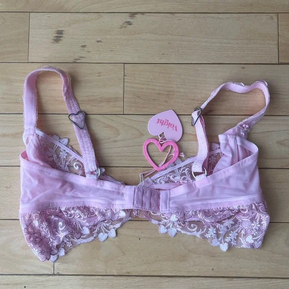 NWT Rose Bra in Pink - Picture 4 of 13